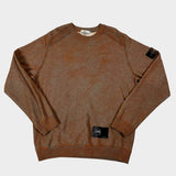 Dust Colour Finish Sweatshirt Rust Orange