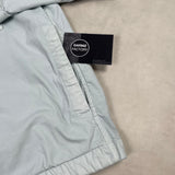 Stretch Cotton Twill-TC Hooded Jacket Light Blue