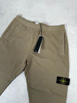 Cotton Fleece Joggers Beige