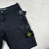 RE - Fit Light Cargo Shorts Navy