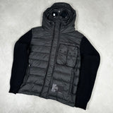 Hybrid Down Knit Goggle Jacket Black