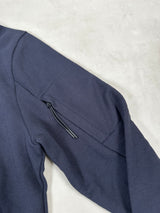 Stitched Logo Crewneck Sweatshirt Navy