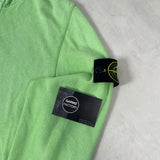 Garment Dyed 1/4 Zip Sweatshirt Green