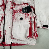 Hand Corrosion On Raso Jacket Pink