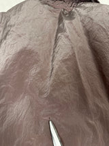 Nylon Metal Lined Overshirt Pink