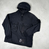 Ghost Smock Pullover Black