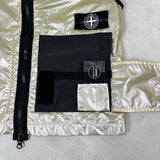 Special Process Iridescent Reflex Mat Gilet Gold