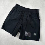 Nylon Metal Swim Shorts Black