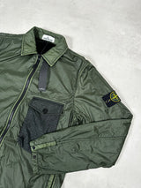 Lamy Flock Patch Pocket Overshirt Green