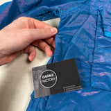 Nylon Metal Weft Overshirt Blue & Pink