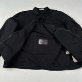 Stone Island - Garment Dyed Zip Overshirt Black