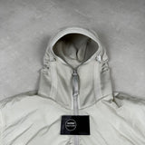 Metropolis Series Chrome-R Hooded Smock Cream