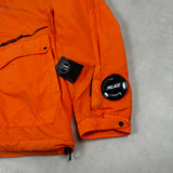 Palace Flatt Nylon La Mille Goggle Jacket Orange