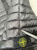 Garment Dyed Down Gilet Black