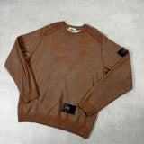 Dust Colour Finish Sweatshirt Rust Orange