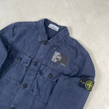 Utility Pocket Overshirt Navy