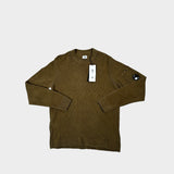 Chenille Knit Lens Jumper Olive