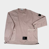 Utility Pocket Smock Sweatshirt Pink