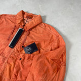 Uneven Pigment Dyed Nylon Smeriglia Set Orange