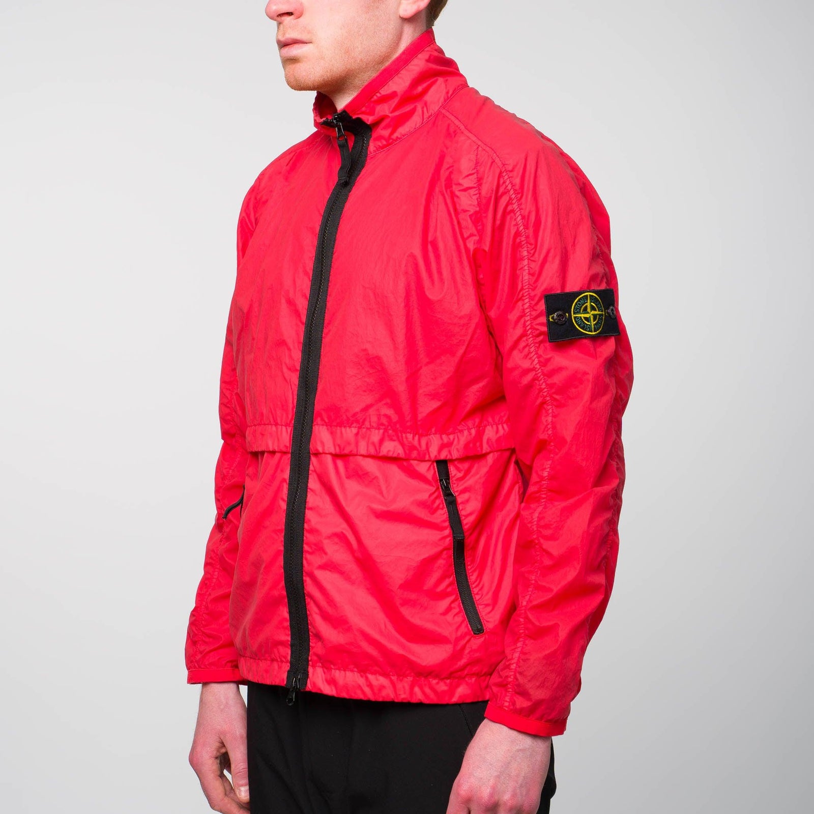 Stone Island Lamy Velour Track Jacket Red – Garmz Factory 
