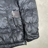 Garment Dyed Down Jacket Navy