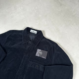 Micro Corduroy Overshirt Navy