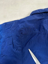 Nylon Metal Lined Overshirt Blue