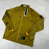 Econyl Nylon Metal Overshirt Gold