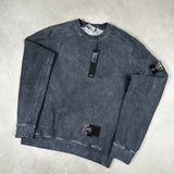 Hand Corrosion Sweatshirt Grey