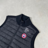 Hybridge Knit Hybrid Gilet Black