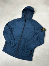 Garment Dyed Crinkle Reps NY Jacket Blue