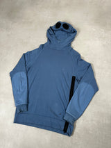 Pullover Goggle Hoodie Light Blue