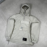 Metropolis Series Chrome-R Hooded Smock Cream