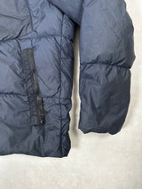 Garment Dyed Crinkle Reps NY Down Jacket Navy