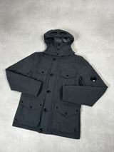 C.P. Shell Soft Shell Goggle Jacket Grey