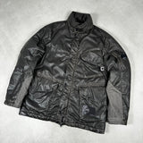 Nyber Quilted Field Jacket Dark Grey