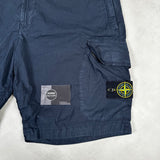 RE - Fit Light Cargo Shorts Navy