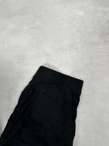 Compass Patch Cargo Trousers Black