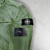 Pixel Reflective Hooded Jacket Green