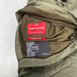 Flatt Nylon Hooded Goggle Overshirt Khaki