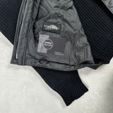 Hybrid Down Knit Goggle Jacket Black