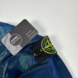 Nylon Metal Weft Overshirt Blue & Green