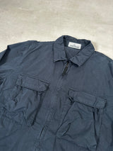 Garment Dyed Overshirt Navy