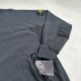 Crewneck Sweatshirt With Primaloft Panneling Black