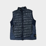 Garment Dyed Micro Yarn Down Gilet Navy