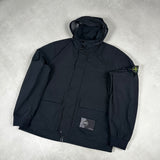 Micro Twill Jacket Black