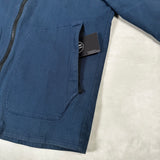 Thick Cotton Overshirt Navy