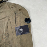 Chrome Re-Colour Hooded Jacket Olive
