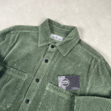 Corduroy Overshirt Green