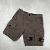 RE - Fit Cargo Shorts Brown